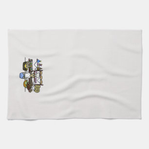 Hombre En La Panadería Toallas De Cocina