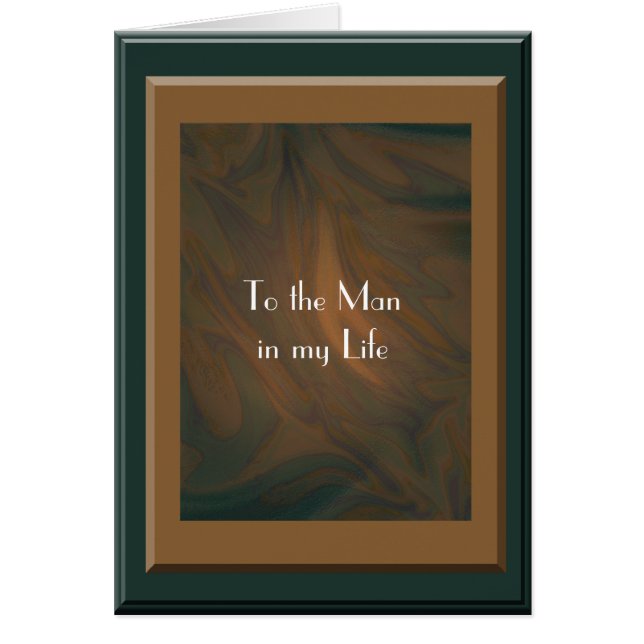 Hombre en mi vida (Frente)