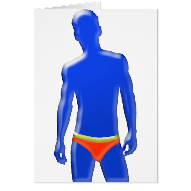 Hombre en ropa interior (Frente)