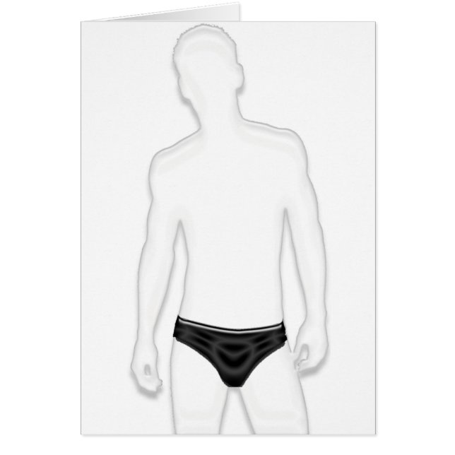 Hombre en ropa interior (Frente)