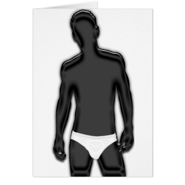 Hombre en ropa interior (Frente)