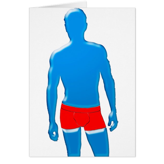 Hombre en ropa interior (Frente)