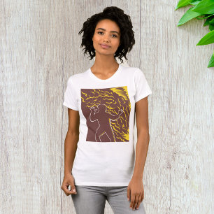 Hombre En Una Camiseta De Fuego