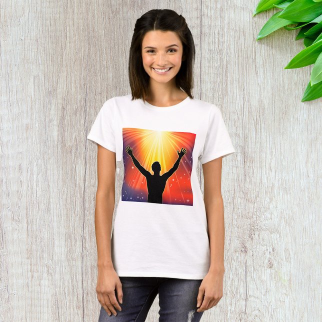 Hombre espiritual Mujer Camiseta (Subido por el creador)