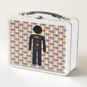 Hombre gay LGBTQ Silhouette y hombres arcoiris