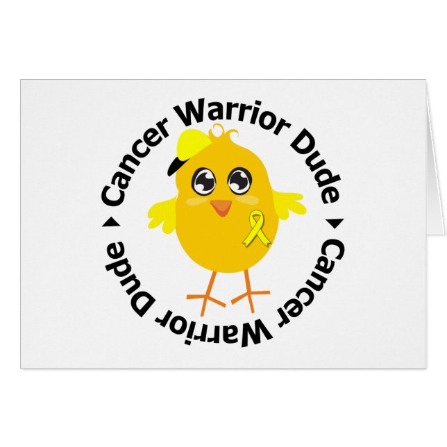 Hombre guerrero del cáncer testicular (Anverso (Horizontal))