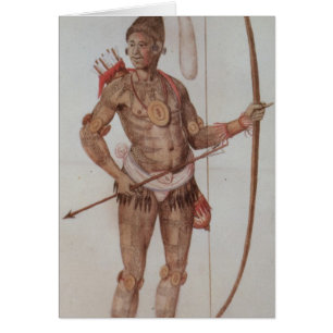 Hombre indio de la Florida