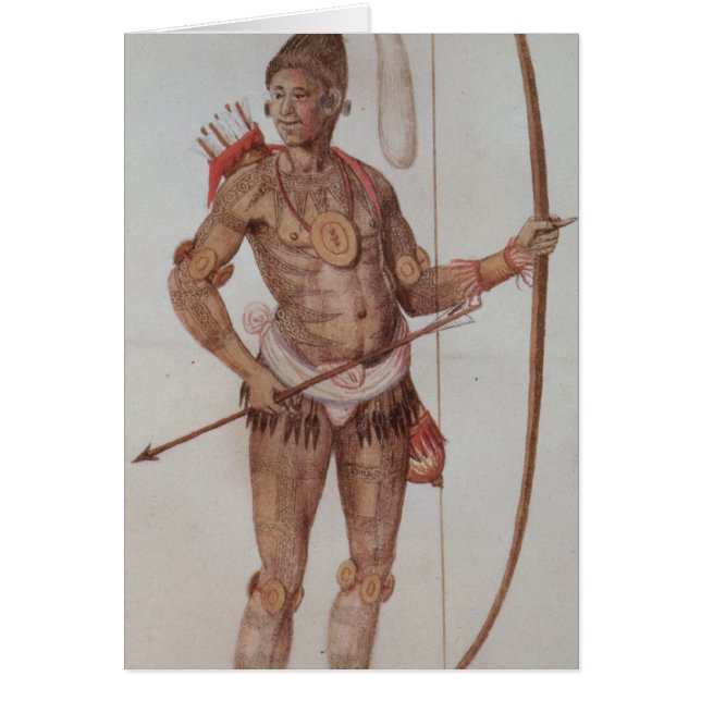 Hombre indio de la Florida (Frente)