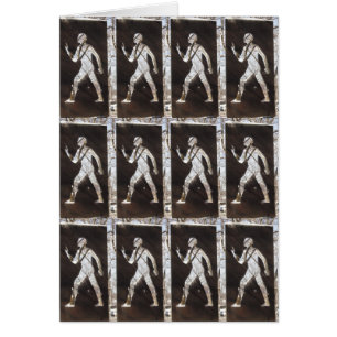 HOMBRE INVISIBLE NOTECARD