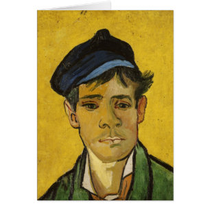 Hombre joven con un gorra, 1888 de Vincent van