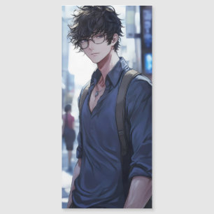 Hombre joven guapo Anime