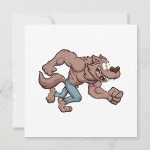 Hombre Lobo Corriendo