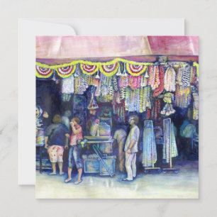 Hombre Loco en el mercado y principal, Singapur