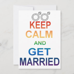 Hombre - Mantente tranquilo y recibe invitaciones 