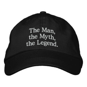 Hombre, mito, Gorra de leyenda