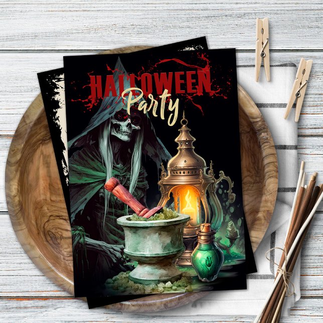 Hombre Muerto Mítico Invitación a la fiesta de Hal (Subido por el creador)