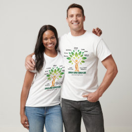 Hombre/mujer de camiseta básica de reunificación f