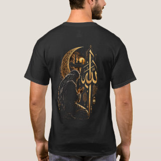 Hombre musulmán orando en la mezquita – Camiseta d