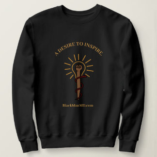 Hombre Negro, Doctor Sudadera negra Unisex