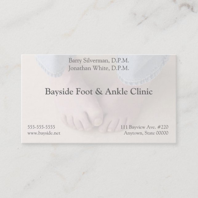 hombre preocupante de su tarjeta de visita de los (Anverso)