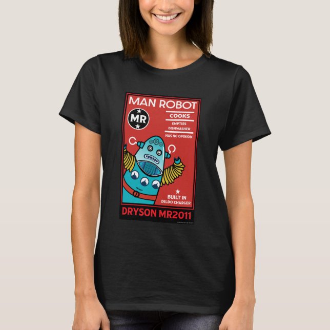 Hombre Robot La Camiseta Perfecta Para Hombre (Anverso)