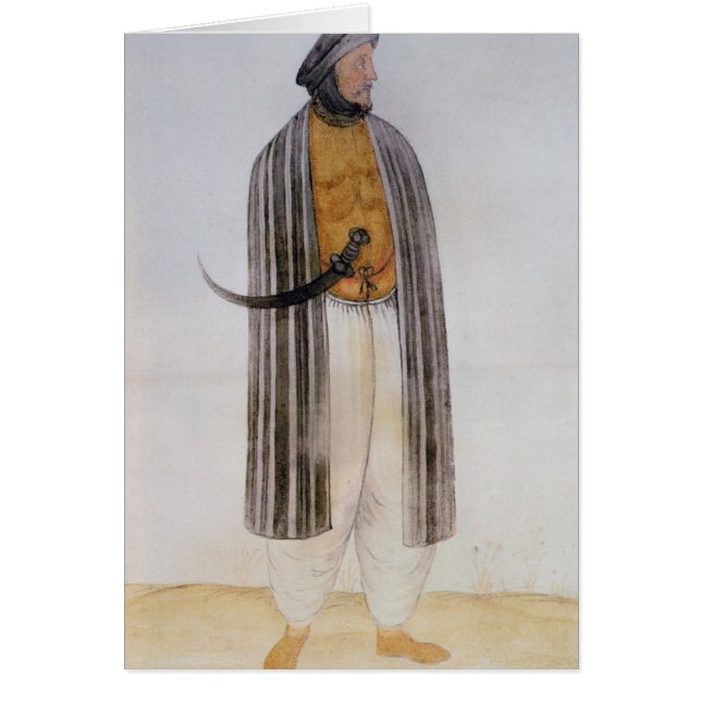 Hombre turco (Frente)