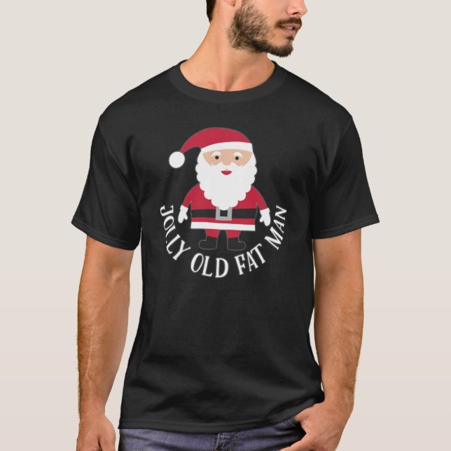 Hombre viejo gorrón alegre - Camiseta divertida de (Anverso)