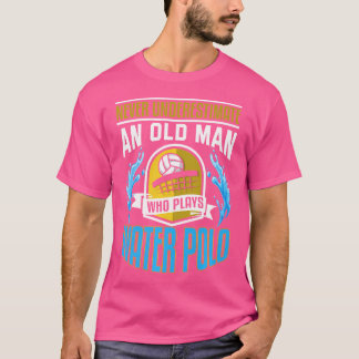 Hombres Agua Polo Camisas Gracioso Hombre Mayor Ab