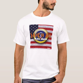 Hombres Barack del hacha de camiseta de las edades