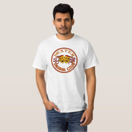 Hombres básicos de la camiseta del logotipo del