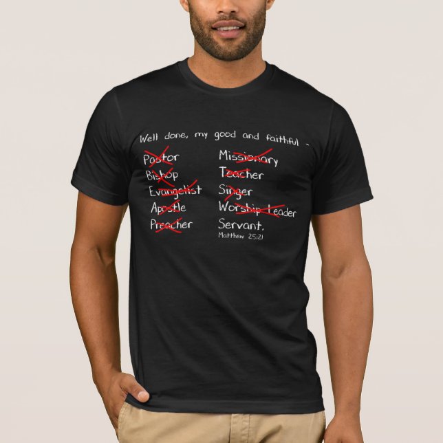 Hombres buenos y camisa fiel del criado (Anverso)