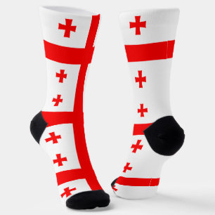 Hombres calcetines de tripulación con bandera de G
