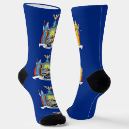 Hombres calcetines de tripulación con bandera de N