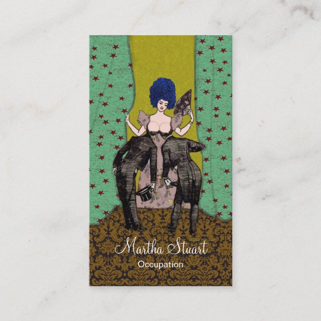 Hombres calvos ~ Tarjeta de presentación (Anverso)