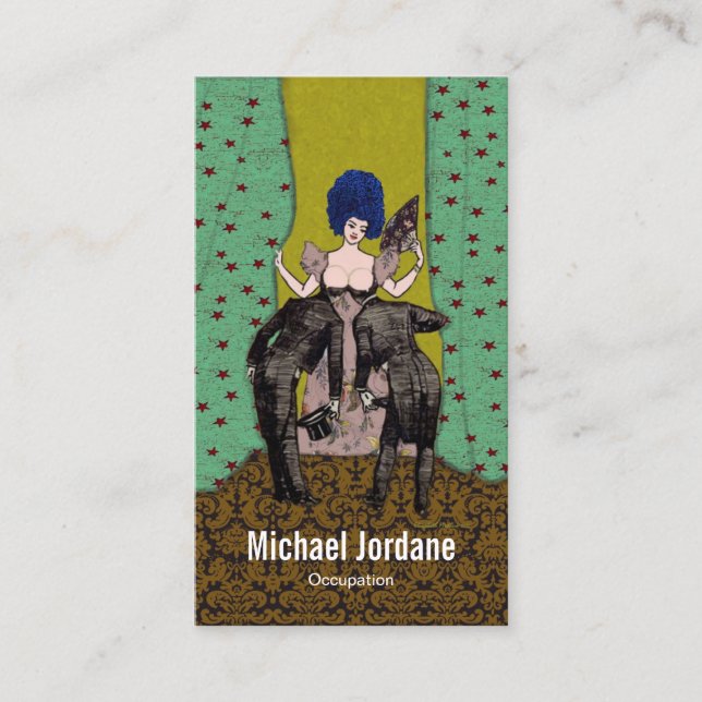 Hombres calvos ~ Tarjeta de presentación (Anverso)