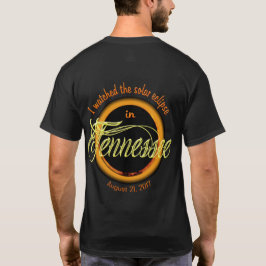 Hombres Camisetas de TN de Eclipse solar visto