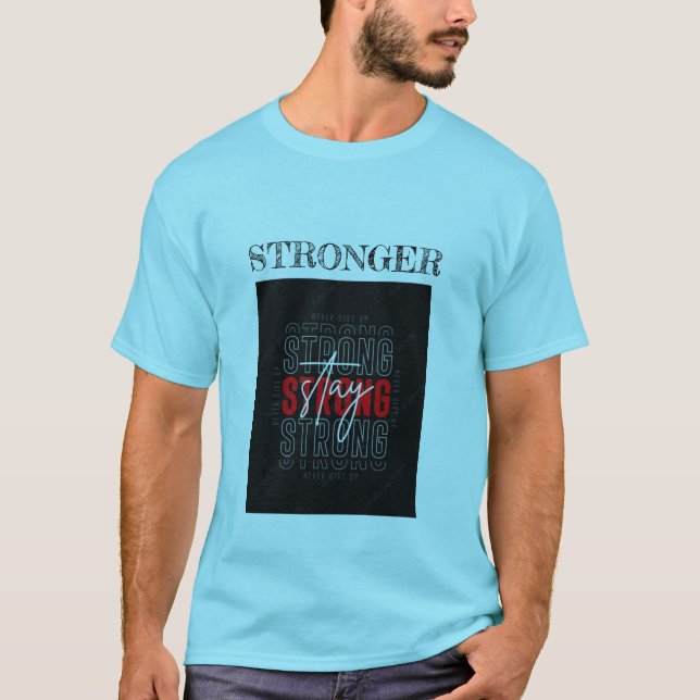HOMBRES CAMISETAS MÁS FUERTES (Anverso)