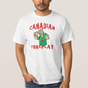 Hombres canadienses de la camiseta del Foreplay