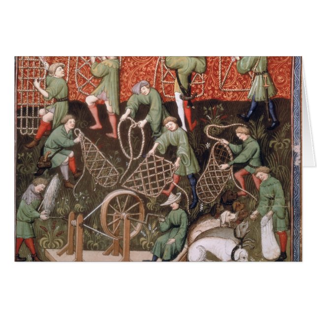 Hombres con las redes (Anverso (Horizontal))