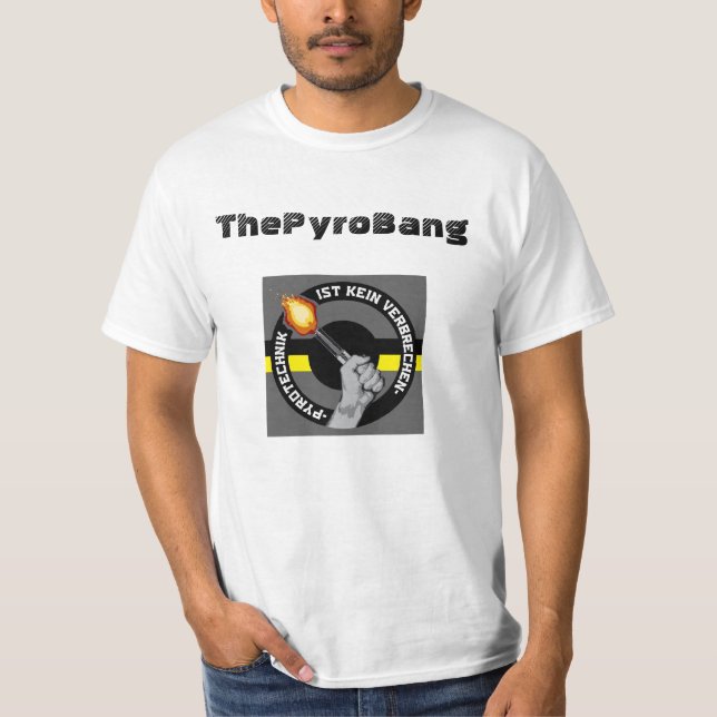 Hombres de alta calidad playera (Anverso)