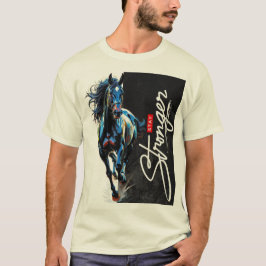 hombres de caballo camisetas animales ilustracion 