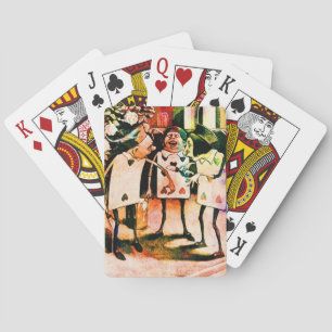 Hombres de cartas divertidos