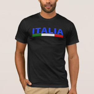 Hombres de la camiseta de Italia Italia