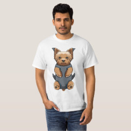 Hombres de la camiseta del paquete del frente del
