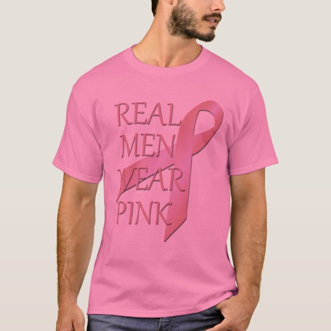 Hombres de verdad usan polo rosa básico (Anverso)