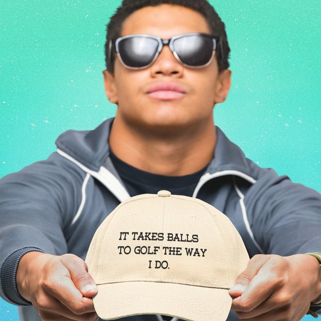 Hombres divertidos, Personalizado Gorra de golf (Subido por el creador)