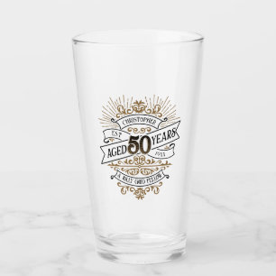 Hombres divertidos Whiskey 50 cumpleaños