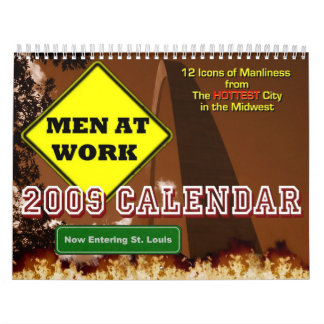 Hombres en el trabajo - calendario 2009