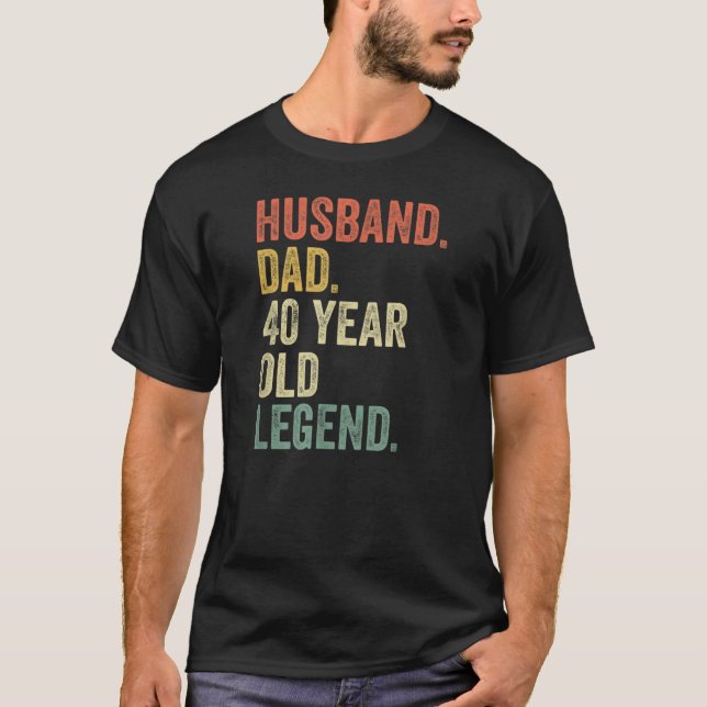 Hombres Funny 40 Camisetas de cumpleaños para homb (Anverso)