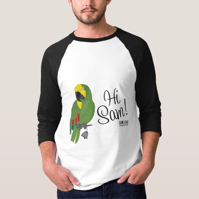 ¡Hombres hola, Sam! Camiseta (Anverso)